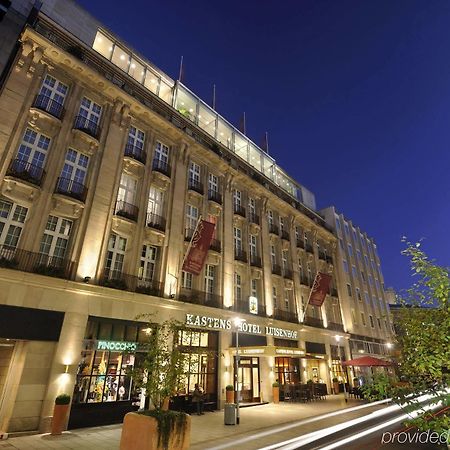 Kastens Hotel Luisenhof Hannover Luaran gambar The hotel at night