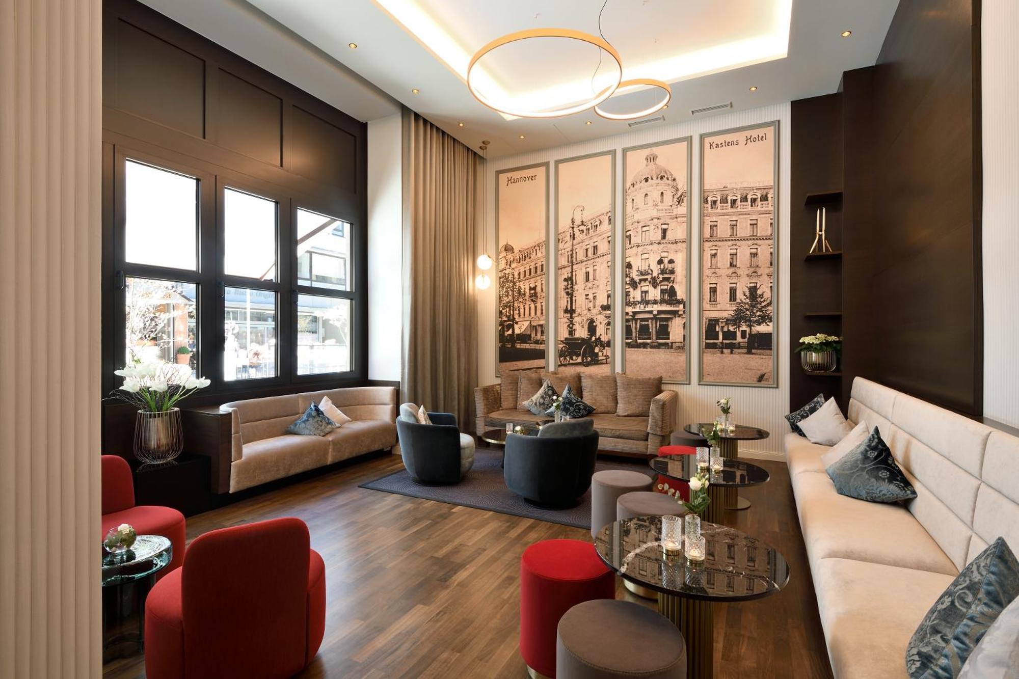 Kastens Hotel Luisenhof Hannover Luaran gambar The lounge at the hotel